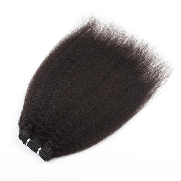 Malaysian Kinky Straight Hair Extensions